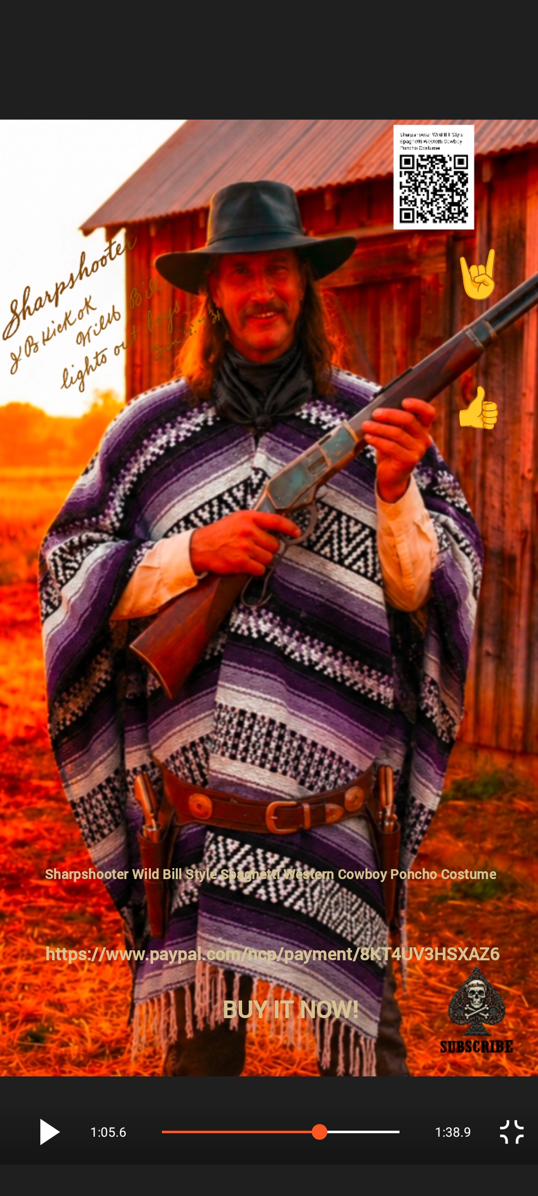 Sharpshooter-Wild-Bill-Style-Spaghetti-Western-Cowboy-Poncho-Costume (2)
